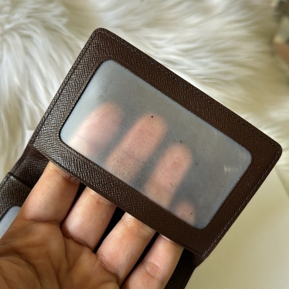 LOUIS VUITTON Damier Ebene Porte 2 Cartes Vertical Card Holder - Picture 10 of 17